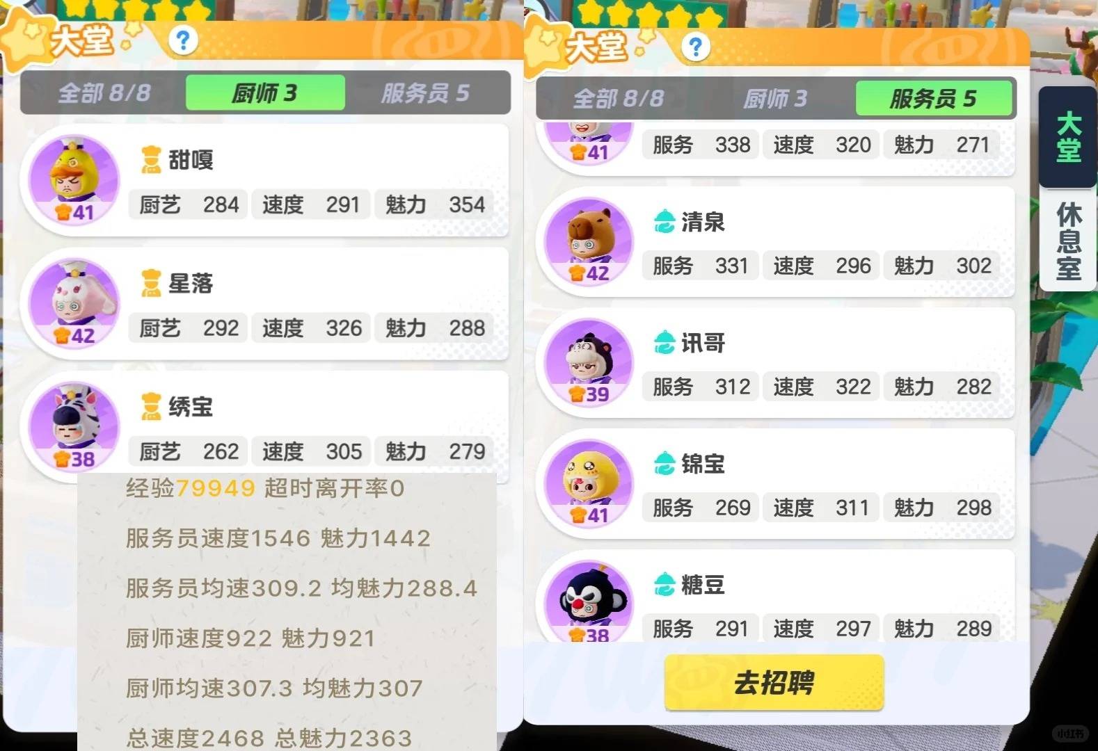 级布局攻略：员工菜单及8w收益摆法不朽情缘游戏网站元梦之星餐厅42(图2)
