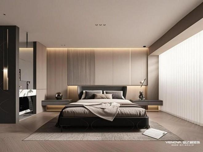 艳亮相！南阳业之峰重塑滨河珑府生活语境不朽情缘游戏网站133㎡现代极简空间惊(图1)